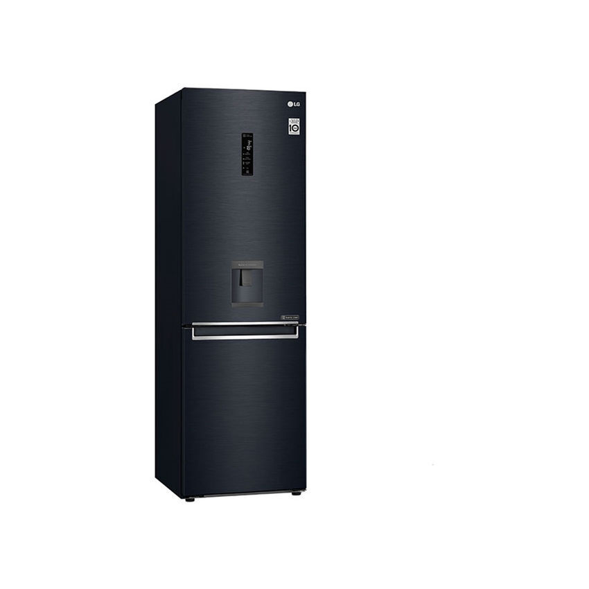 LG 373L Bottom Freezer Top Fridge - Matte Black (Photo: 2)